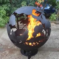 Шар огня ø 1000 мм. (197178) сертификат - сфера все для костра евростандарт  в Ростове-на-Дону