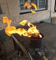 Газовая горелка ГВД 379 10 89 00 ПС (514263) поставка вечный огонь ø 154 мм. ветроустойчивая  в Ростове-на-Дону