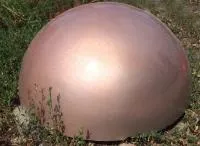 Полусфера металлическая медь (207268) производство промоборудование ø 1000 мм.  в Ростове-на-Дону