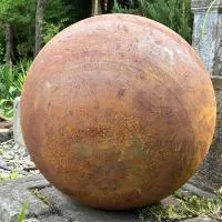 Стальная сфера — 3D КОРТЕН (518913) ∅ 1500 мм. Ростов-на-Дону