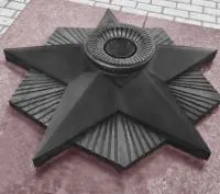 Звезда чугун ø 900 (518230) производство комплект горелка ГВД 379 10 89 00 ПС вечный огонь мм. монолит - литье  в Ростове-на-Дону