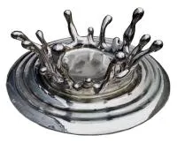 Всплеск воды из нержавеющей стали (517626) монтаж арт-объект  в Ростове-на-Дону