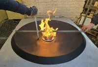 Чаша 850 вечный огонь (518171) сертификат комплект горелка ГВД 379 10 89 00 ПС - ø мм. ветроустойчивая  в Ростове-на-Дону