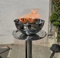 Чаша церемониального огня (518309) сертификат для ø 360 мм. ветроустойчивая  в Ростове-на-Дону