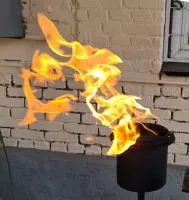 Газовая горелка ГВД 379 10 89 00 ПС (514268) сертификат вечный огонь ø 154 мм. ветроустойчивая  в Ростове-на-Дону