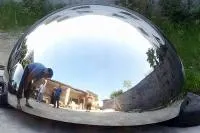 Полусфера ø 1500 нержавеющая сталь (207298) сертификат промоборудование мм.  в Ростове-на-Дону