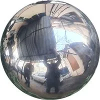 Шар ø 400 мм. полый полированный (517581) сертификат - сфера арт-объект пустотелая  в Ростове-на-Дону