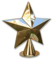 Звезда двусторонне выпуклая ø 350 (517612) сертификат на обелиск - стела памятник мм. пустотелая  в Ростове-на-Дону