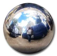 Шар ø 600 мм. полый полированный (517585) поставка - сфера арт-объект пустотелая  в Ростове-на-Дону