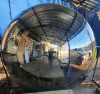 Сфера шар ø 2000 мм. (514274) производство - арт-объект пустотелая  в Ростове-на-Дону