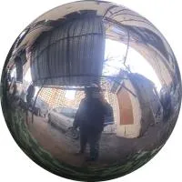 Шар ø 450 мм. полый полированный (517582) производство - сфера арт-объект пустотелая  в Ростове-на-Дону