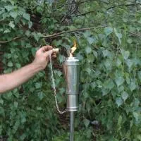 Коста река факел (197423) монтаж тики садовые факелы ø 120 мм. универсальная  в Ростове-на-Дону