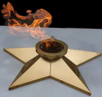 Звезда ø 800 мм. (1631) сертификат комплект горелка ГВД 379 10 89 00 ПС вечный огонь пустотелая  в Ростове-на-Дону