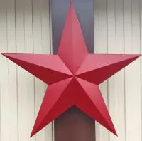 Красная звезда декор на стену в Ростове-на-Дону (518432)