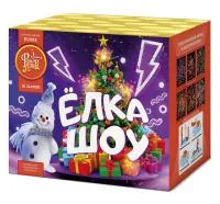 Батарея салютов Ёлка-шоу ЕС682 купить от производителя ФейерЛэнд — Ростов-на-Дону