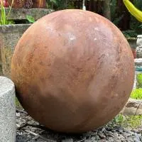 Шар металлический кортен (518919) ∅ 800 мм. Ростов-на-Дону