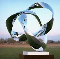 Кольца из нержавеющей стали скульптура (518288) производство арт-объект  в Ростове-на-Дону