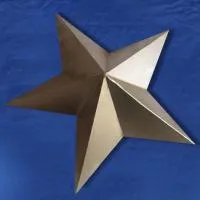Звезда на обелиск латунь (197203) поставка - стела памятник ø 600 мм. пустотелая  в Ростове-на-Дону