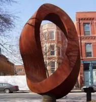 Кортеновская сталь скульптура кольцо (518292) поставка арт-объект  в Ростове-на-Дону