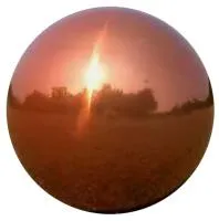 Полый шар  Ø 900 мм. из листовой меди (518754) поставка - сфера арт-объект    Ø 950 мм. пустотелая в Ростове-на-Дону