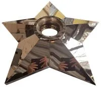 Звезда из листовой бронзы (518219) сертификат комплект горелка ГВД 379 10 89 00 ПС вечный огонь ø 950 мм. пустотелая  в Ростове-на-Дону