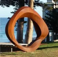 Композиция кольцо кортеновская сталь (518268) сертификат арт-объект  в Ростове-на-Дону