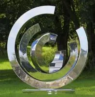 Скульптурная арт композиция кольца (518293) поставка арт-объект  в Ростове-на-Дону