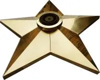 Звезда вечный огонь (197145) монтаж комплект горелка ГВД 379 10 89 00 ПС ø 1100 мм. пустотелая  в Ростове-на-Дону