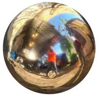 Шар полированный ø 700 мм. (514270) сертификат - сфера арт-объект пустотелая  в Ростове-на-Дону