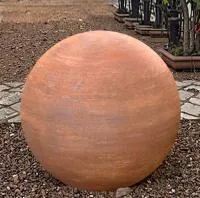 Железный шар сталь кортен (518914) ∅ 1350 мм. Ростов-на-Дону