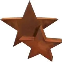Звезда на монумент кортеновская сталь в Ростове-на-Дону (518500)