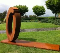 Скульптура дорожная карта кортеновская сталь (518257) поставка арт-объект  в Ростове-на-Дону