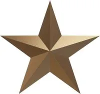 Звезда на памятник ветерану ВОВ из бронзы в Ростове-на-Дону (518494)