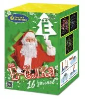 Батарея салютов Ё-Ёлка Р7062 купить от производителя Русский Фейерверк — Ростов-на-Дону