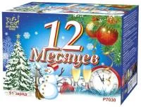 Фейерверк 12 Месяцев. Купить Фейерверк 12 Месяцев Р7030ФМ — магазин продажа салютов недорого —  Ростов-на-Дону, производитель Русский фейерверк - Русская пиротехника, доставка по России  +7 963 711 89 03 — Ростов-на-Дону | rostov-na-donu.piroclub.ru