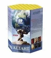 Батарея салютов Атлант. Купить Батарея салютов Атлант Р7054ФМ — магазин продажа салютов недорого —  Ростов-на-Дону, производитель Русский фейерверк - Русская пиротехника, доставка по России  +7 963 711 89 03 — Ростов-на-Дону | rostov-na-donu.piroclub.ru
