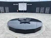 Звезда чугун (518248) производство комплект горелка ГВД 379 10 89 00 ПС вечный огонь ø 1100 мм. монолит - литье  в Ростове-на-Дону