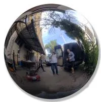 Шар ø 750 мм. полый полированный (517588) монтаж - сфера арт-объект пустотелая  в Ростове-на-Дону