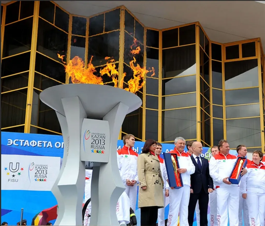 Чаша олимпийского огня в Ростове-на-Дону на заказ