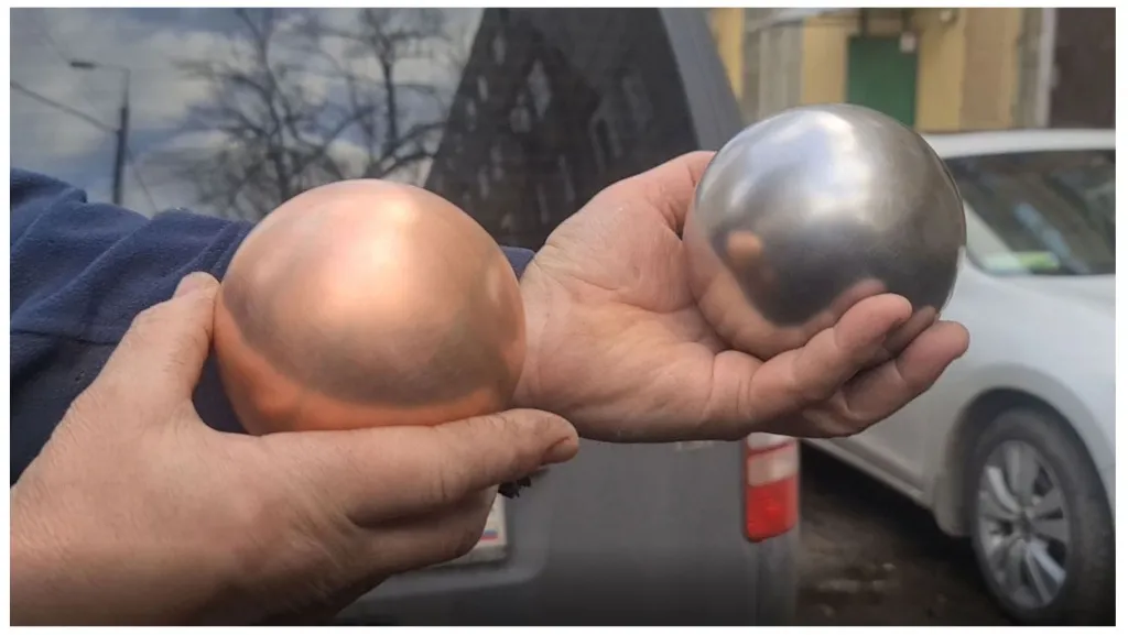 Ассортимент медных шаров, представляет собой идеальное сочетание функциональности, прочности и дизайна. Хотя зеркальный шар из листовой меди может стоить достаточно дорого, но качество и другие технические характеристики продукции, позволяют нам считать цену изделия вполне обоснованной. Ассортимент медных шаров, представляет собой идеальное сочетание функциональности, прочности и дизайна. Хотя зеркальный шар из листовой меди может стоить достаточно дорого, но качество и другие технические характеристики продукции, позволяют нам считать цену изделия вполне обоснованной.